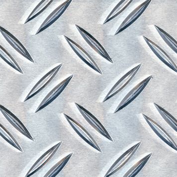 Alumiiniumplekk reljeefne 1000 x 300 x 2,5 mm