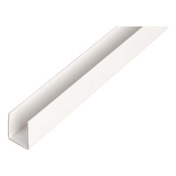U-profiil PVC 21 x 20 x 1000 mm