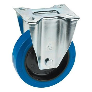 Fikseeritud ratas sinine Ø 125 mm