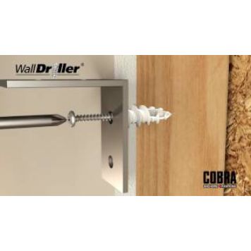 Kipsplaaditüübel Cobra 021T valge 200 tk