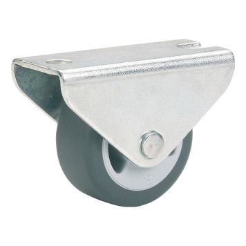 Mööbliratas Dörner & Helmer 25 x 13 mm plastist plaat