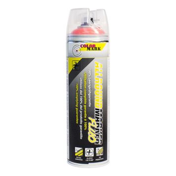 Aerosoolvärv Motip Allroundmarker Fluo 360 punane 500 ml
