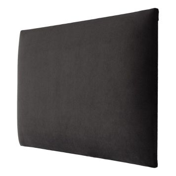 Polsterdatud seinapaneel Fllow Velvet 95 antratsiit 30 x 60 cm