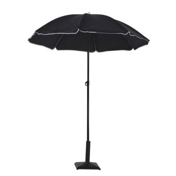 Rannavari SunFun Lombardei Ø 180 cm, must