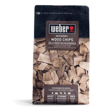 Suitsutuslaastud Weber hikkoripuu 0,7 kg