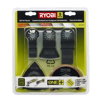 Multitööriista terad Ryobi RAK05MT 5 tk