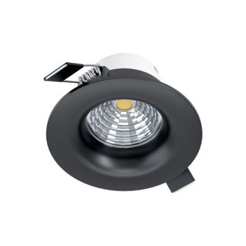 Süvistatav LED-kohtvalgusti Eglo Saliceto, must