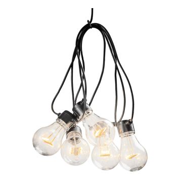 LED-valgussari Konstsmide amber 10-osaline