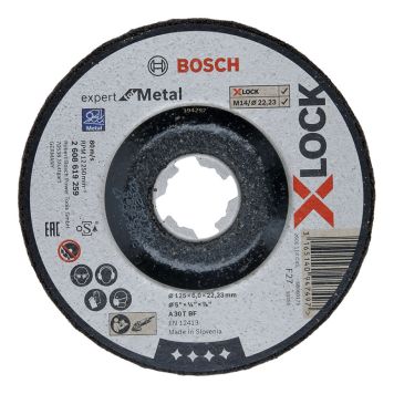 Lihvketas Bosch X-LOCK metallile