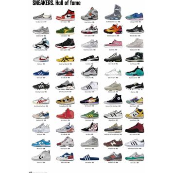 Poster Reinders Sneakers - hall of fame 040