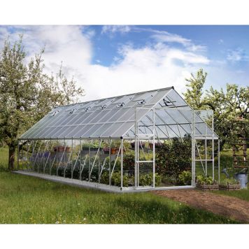 Kasvuhoone Palram-Canopia Balance 25,1 m², hõbedane