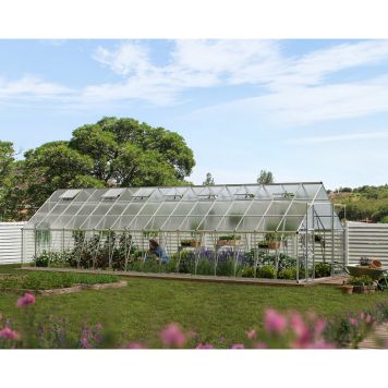Kasvuhoone Palram-Canopia Balance 28,7 m², hõbedane