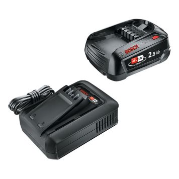 Aku ja laadija Bosch 2,5 Ah + AL 18V-44