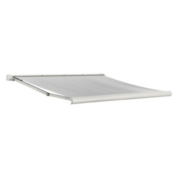 Täiskassettmarkiis SunFun Elba 4 x 3,5 m Hall/valge