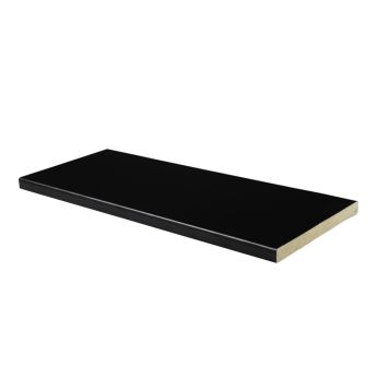 Lävepakk Maler MDF sile MR laminaat must 9 x 92/29 M10