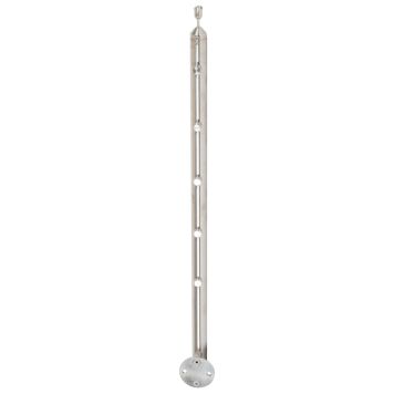 Piirdepost E1 küljeltkinnitusega Ø 42 mm x 1030 mm
