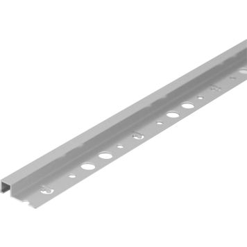 Plaadiliist Dione nelikant alu hõbedane 10 x 2700 mm
