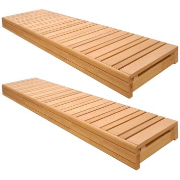 Saunalava moodulite komplekt Thermory 138 x 2100 mm