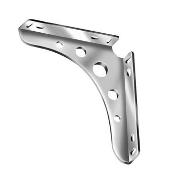 Riiulikandur 200 x 200 mm alu