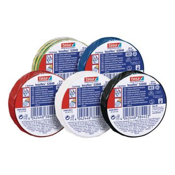 Isoleerteip tesa® Professional Tesaflex 20 m x 19 mm, kollane