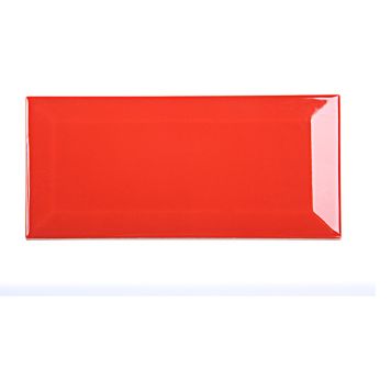Seinaplaat Demireks Metro 10 x 20 cm punane
