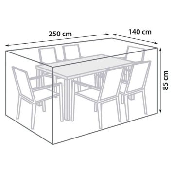 Mööblikate Sunfun  Medium 250 x 140 x 85 cm