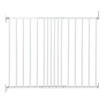Turvavärav Stadig valge, metallist 625 - 1068 x 720 mm