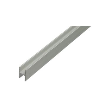 H-profiil alumiinium 9,1 x 12 x 1,3 mm, 1 m