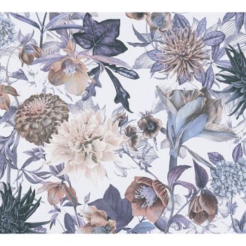 Fliistapeet A.S.Creation Dream Flowery 0,53 x 10,05 m 38175-1