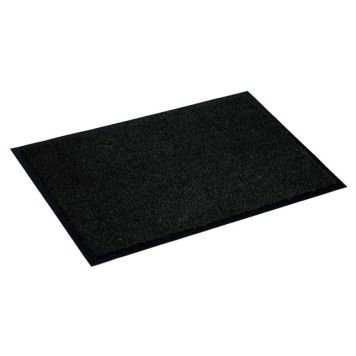 Uksematt Astra Diamant 60 x 80 cm, must