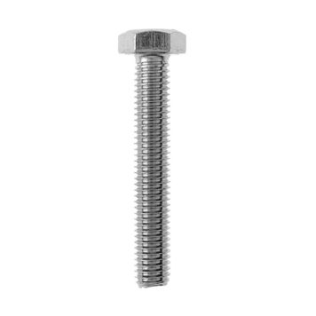 Kuuskantpoldid Profi Depot DIN933 ZN, 10 x 40 mm, 40 tk