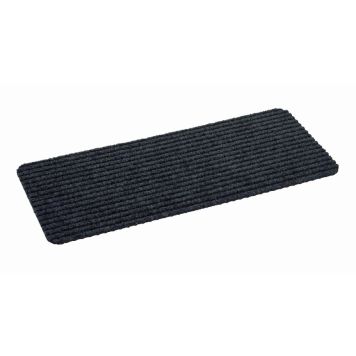 Uksematt Astra Ribe Line Mini 25 x 60 cm, antratsiit