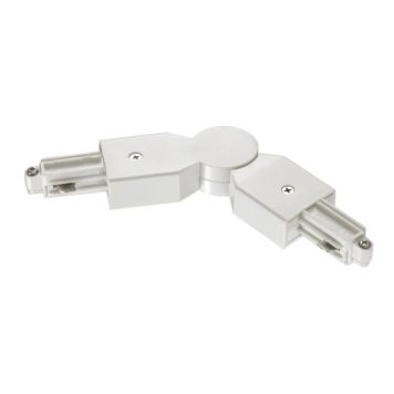 Nurgaühendus siinile Nordlux Track Light Link valge