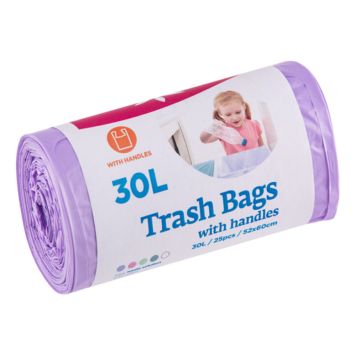 Prügikott sangadega McLean 30 l 25 tk