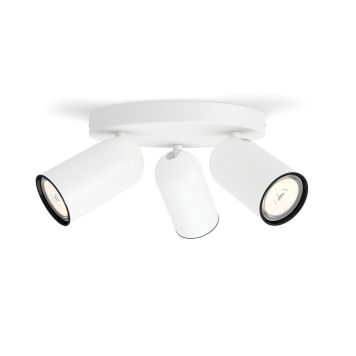 Kohtvalgusti Philips myLiving Pongee 3-osaline, valge