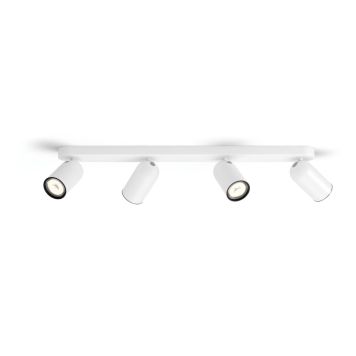 Kohtvalgusti Philips myLiving Pongee 4-osaline, valge