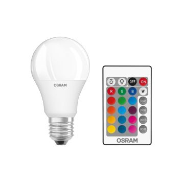 LED-lamp Osram Retrofit RGBW ST CLAS A 60 REM 60 FR 9,7 W/2700 K E27