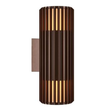 Seinavalgusti  Nordlux Aludra Double Seaside IP54 pruun