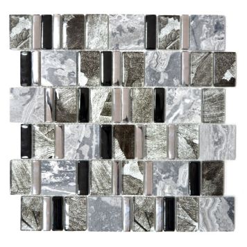 Klaasmosaiik Crystal Mix XCM NIKO10 29,8 x 29,8 cm