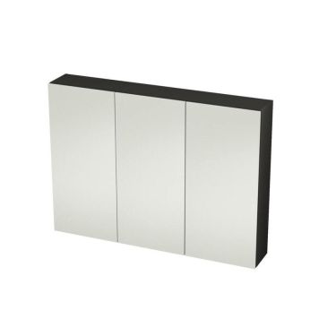 Peegelkapp  Riva Camden Matt must 90 cm