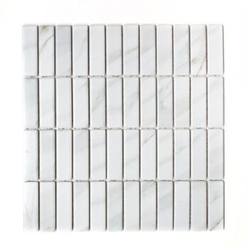Kivimosaiik Optic valge 29,5 x 29 cm