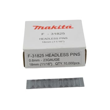 Pin naelad teras 23 Ga, 0,6 x 30 mm, 10000 tk