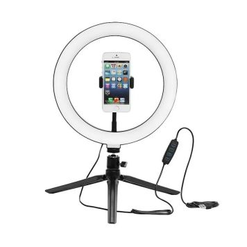 Statiiv nutitelefonile Voltomat Selfie Ring Light