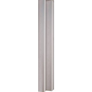 Voldikukse President lisalamell 140 x 2050 mm, valge saar