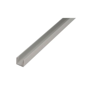 U-profiil alumiinium 20 x 20 x 2000 m