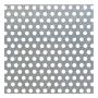 Alumiiniumplekk perforeeritud 1000 x 200 x 0,8 mm 500 mm 250 mm