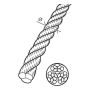 Piirdeköis Stabilit 30 mm