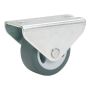 Mööbliratas Dörner & Helmer 25 x 13 mm plastist plaat