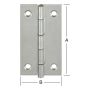 Hing 40 x 26 mm