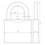 Tabalukk ABUS Plus 88/40
